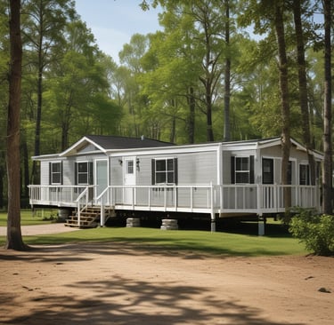 a wooden table with a few antique objects on it