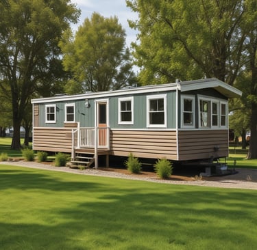 a wooden table with a few antique objects on it