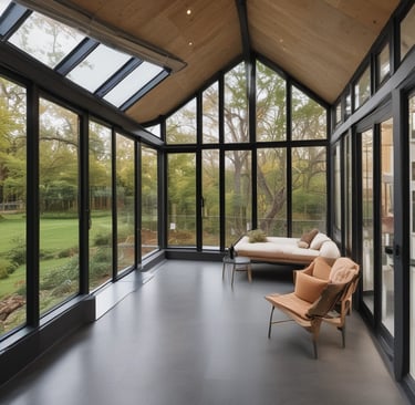 a small model of a house with a roof