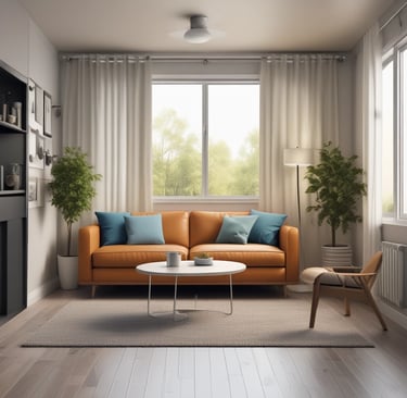 photo of white staircase