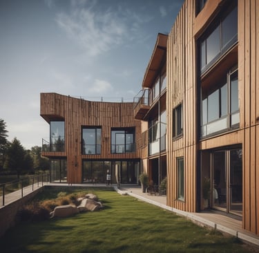 a small model of a house with a roof
