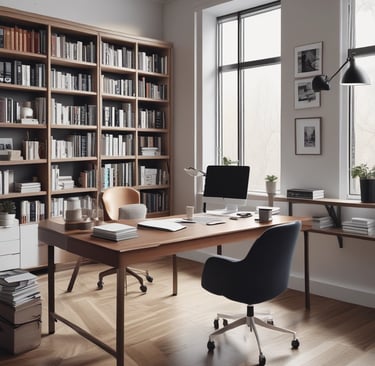 A woman is practicing yoga by the sea, standing with arms raised and eyes closed, conveying a sense of calmness and introspection.
