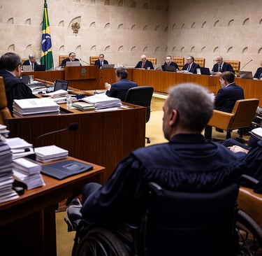 STF forma maioria para derrubar regra da Reforma da Previdência que reduziu aposentadoria por incapa