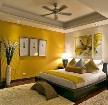 a comfortable room after the transformation of garnet painting LLC.