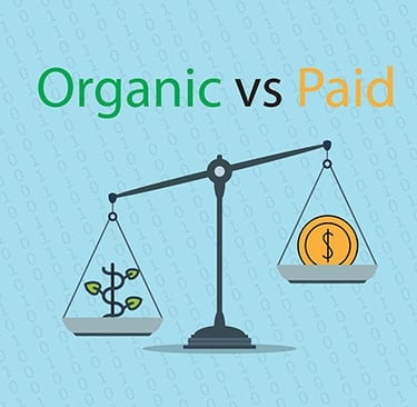 organic traffic vs paid traffic