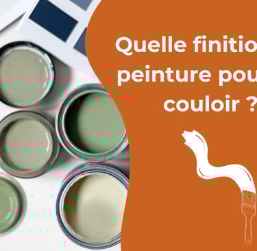 Finition peinture couloir