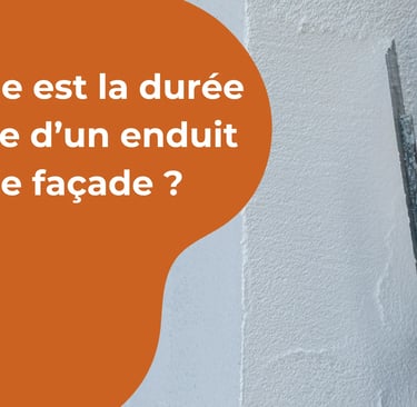 Durée de vie d'un enduit de façade