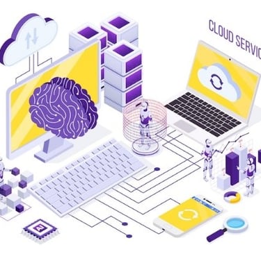 a laptop computer with a brain map and a brain map