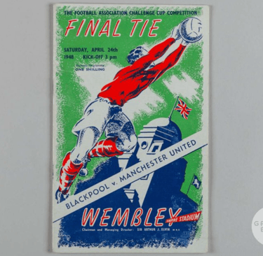 FA Cup VIP Final Programme 1948