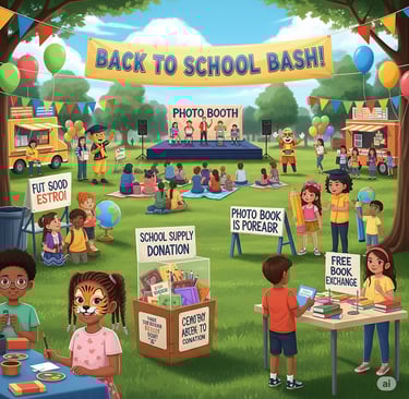 back to school events, back to school activities