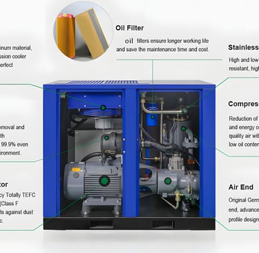 screw compressor parts
