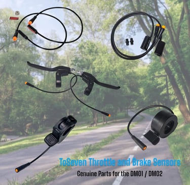 toseven throttles and brake sensors