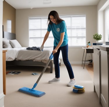 Bright living room with modern inventory