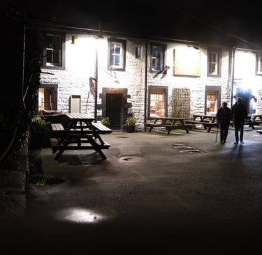 Fox and Pheasant Inn - 4 minutes walk from the cottage (there)...longer home again!