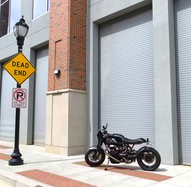 Moto Guzzi photograph / motorcycle art