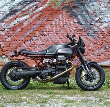 Moto Guzzi photograph / motorcycle art