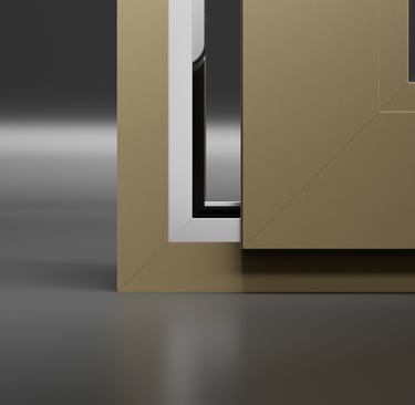 užsislenkantys langai