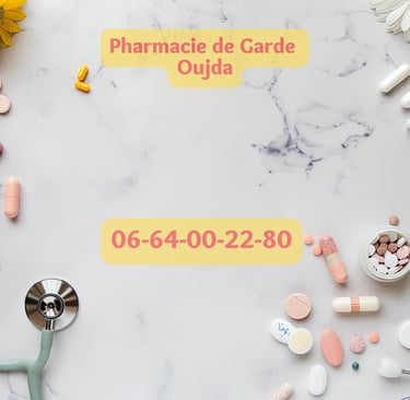 Pharmacies de garde à Oujda