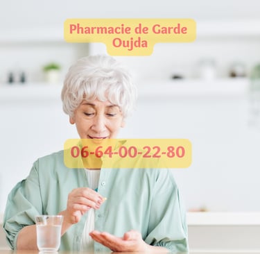 Pharmacies de garde à Oujda