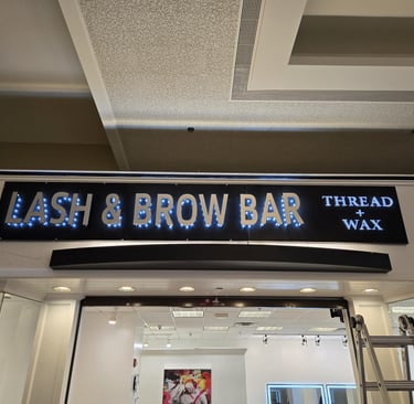 Channel Letter Storefront Sign