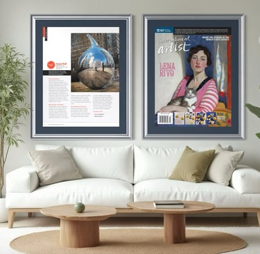 International Artists magazine feature Feb/Mar 2026