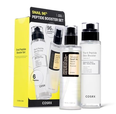 COSRX Advanced Snail 96 Mucin Power Essence and SKIN1004 Madagascar Centella Ampoule side-by-side sk