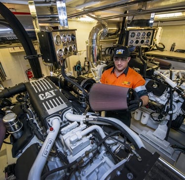 yacht engine service