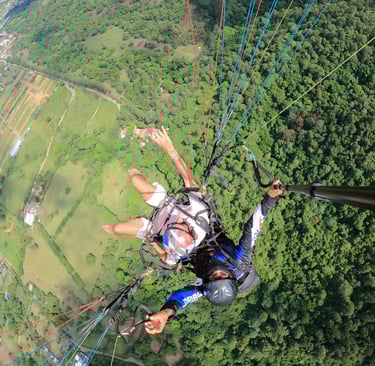 Jarabacoa paragliding dominican republic