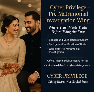 Top Pre Matrimonial Investigation in India