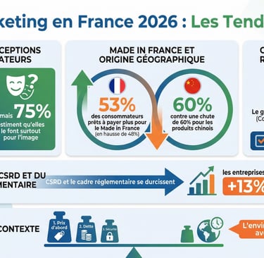 Tendances clés 2026 de la RSE et du marketing en France