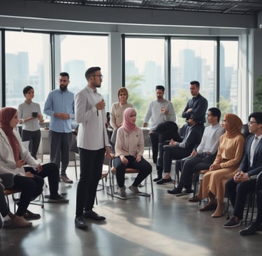 A couple walking hand in hand along a scenic path.