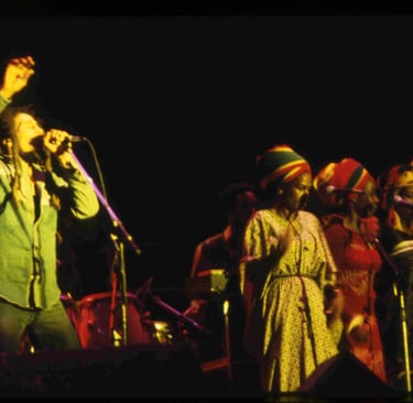 Zimbabwean musicians singing 