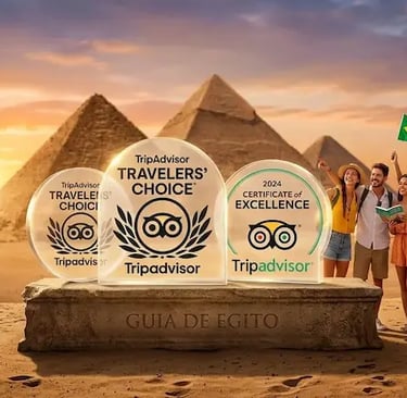 CERTIFICADO DE EXCELENCIA DO TRIPADVISOR , SITE GUIA DE EGITO HADI SALAH