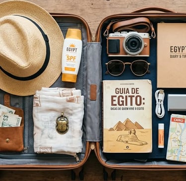 Dicas de viagem sobre o que levar na mala para o Egito, blog informativo para viajantes brasileiros.