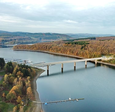 Talsperre Biggesee Tourguide geführte Motorradtour BrueckxTours Sauerland