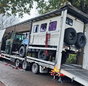 Transportpreis für einen Unimog