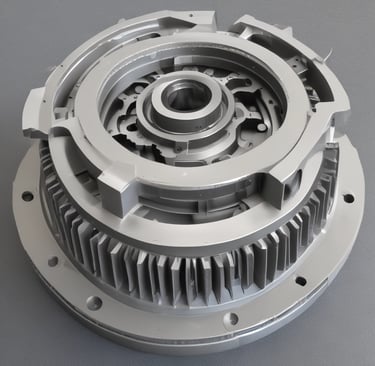 Sealing components designed to reduce torque and power consumption, neatly arranged.