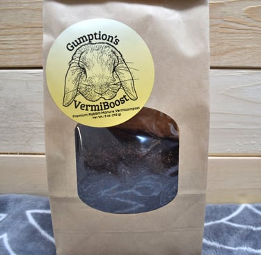 Hot Cross Buns' Homestead Vermicompost - Gumption's VermiBoost