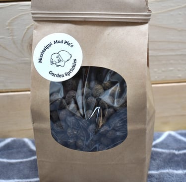 Hot Cross Buns' Aged Rabbit Manure - Mississippi Mud Pie's Garden Sprinkles