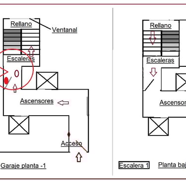 Plano de la investigacion del intento de asesinato aduana Gandía