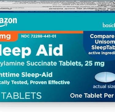 https://www.amazon.com/Amazon-Basic-Care-Nighttime-Doxylamine/dp/B079HXLZGY?crid=2V0AJ7MLYWDFO&dib=e