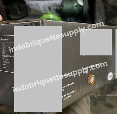 10kg Double-layer full color master box packaging coconut charcoal