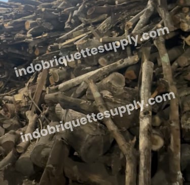 natural wood for producing best quality Indonesia coconut charcoal briquette