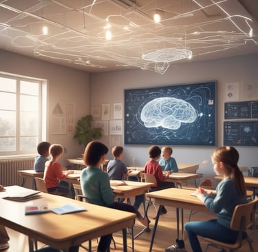 the word neuro university spelled with scrabble tiles