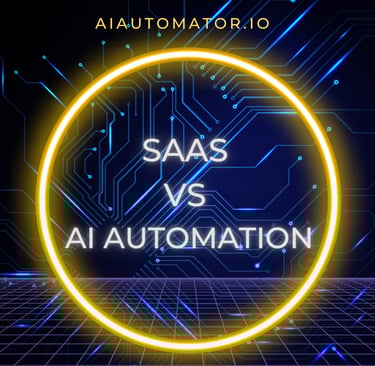 SAAS VS AI Automation