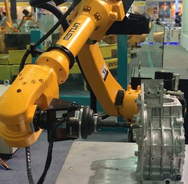 integracion en Mexico robot industrial paletizador chino de calidad estun 