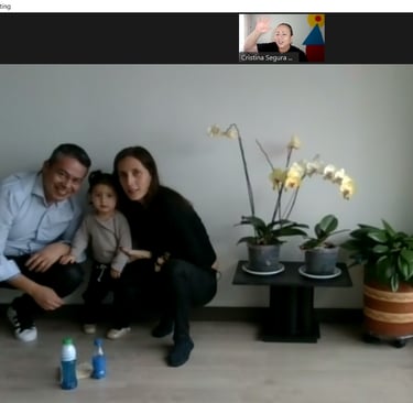 La Profe Cris en curso para bebés y papás virtual