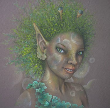 'Shimmie' a nimble forest faerie