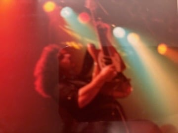 Gary Semkiw playing Fender Mustang guitar again