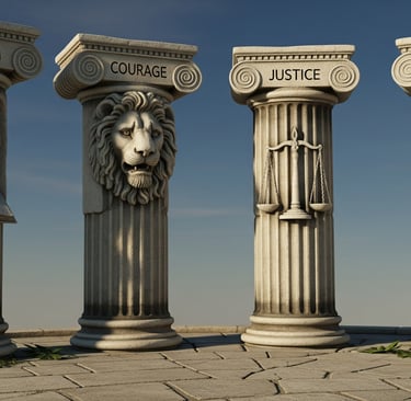 The 4 Pillars of Stoicism